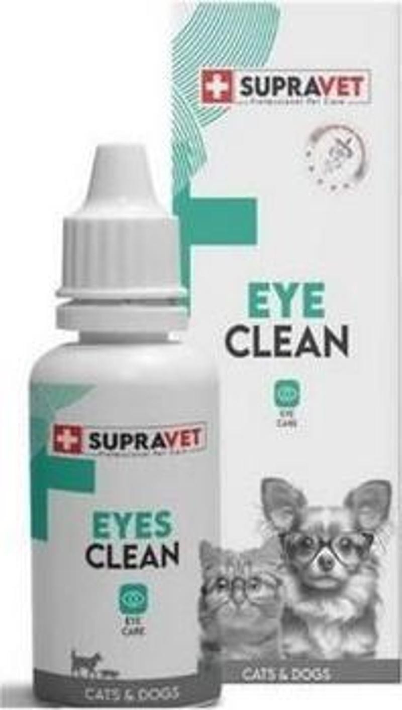 SUP037 Supravet Eye Clean Kedi Köpek Göz Temizleme Solüsyonu 50 Ml