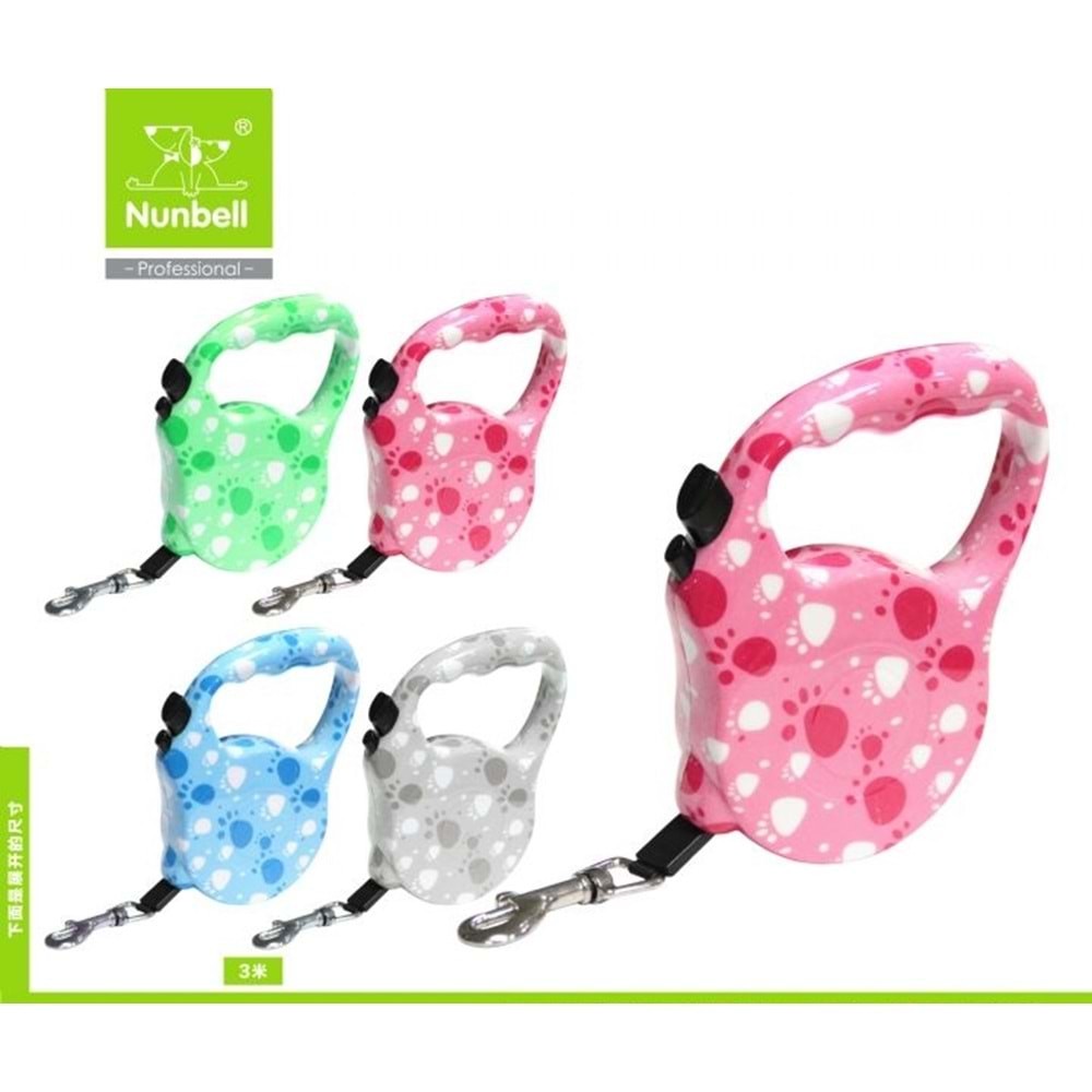 Nunbell Otomatik tasma şerit 3mt (puantiyeli)