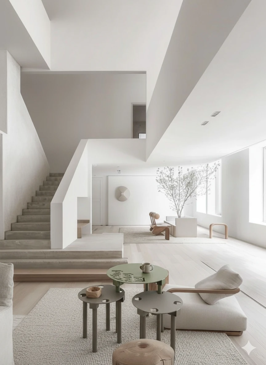 Adentro - Metal Sehpa