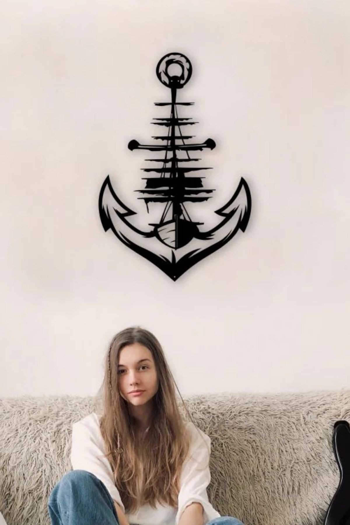 Ahoy - Metal Duvar Dekoru