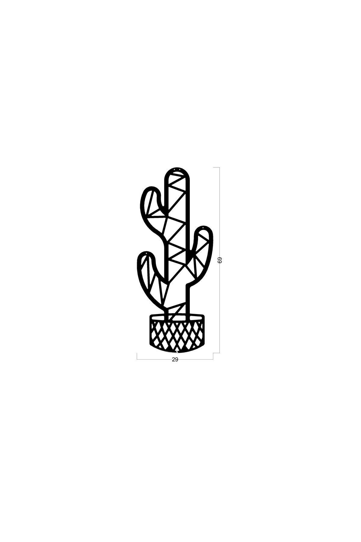 Cactus - Metal Duvar Dekoru