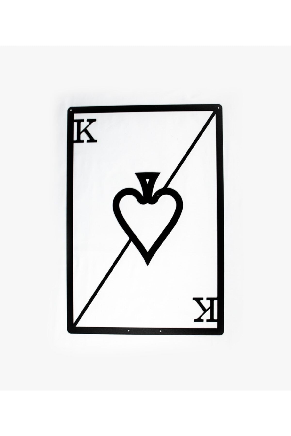 King of Cards - Metal Duvar Dekoru