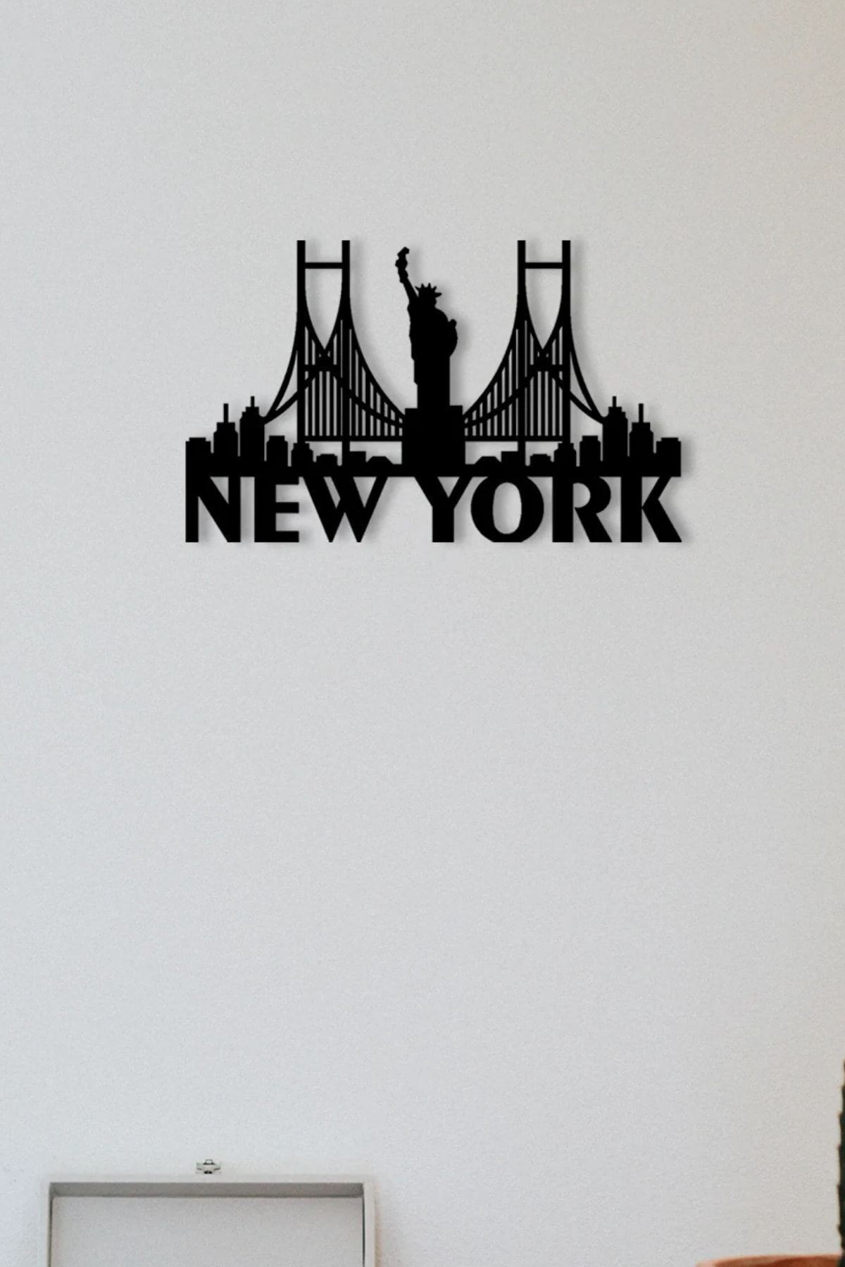 New York - Metal Duvar Dekoru