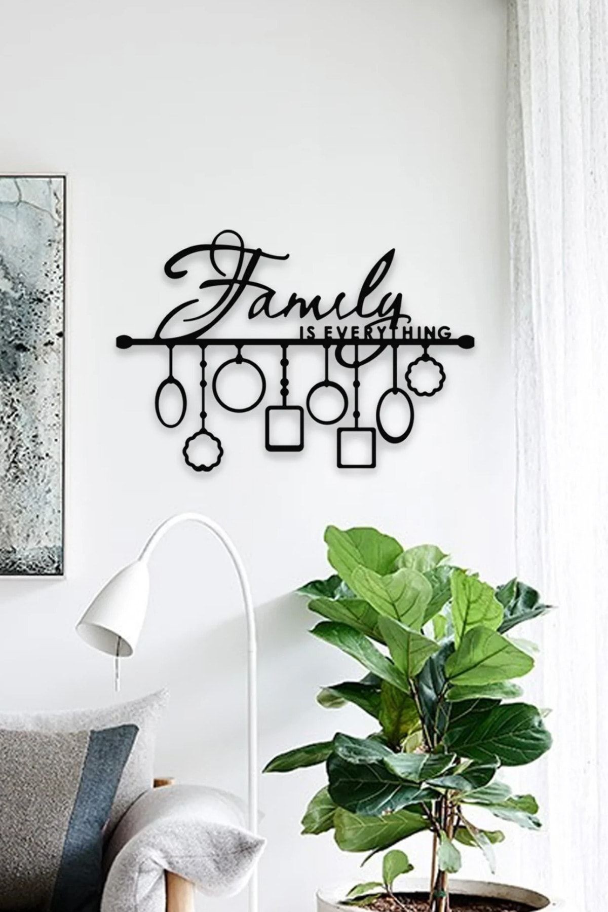 Family is Everythings - Metal Duvar Dekoru