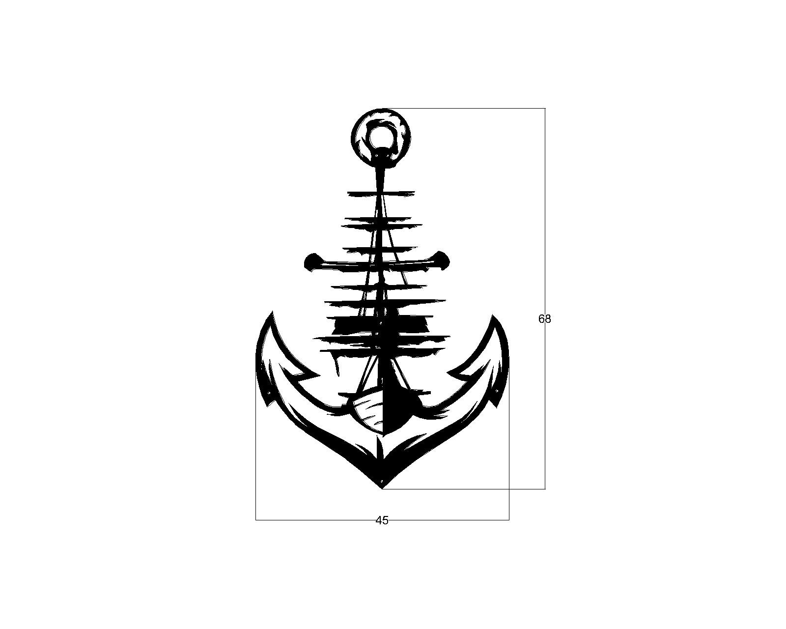 Ahoy - Metal Duvar Dekoru