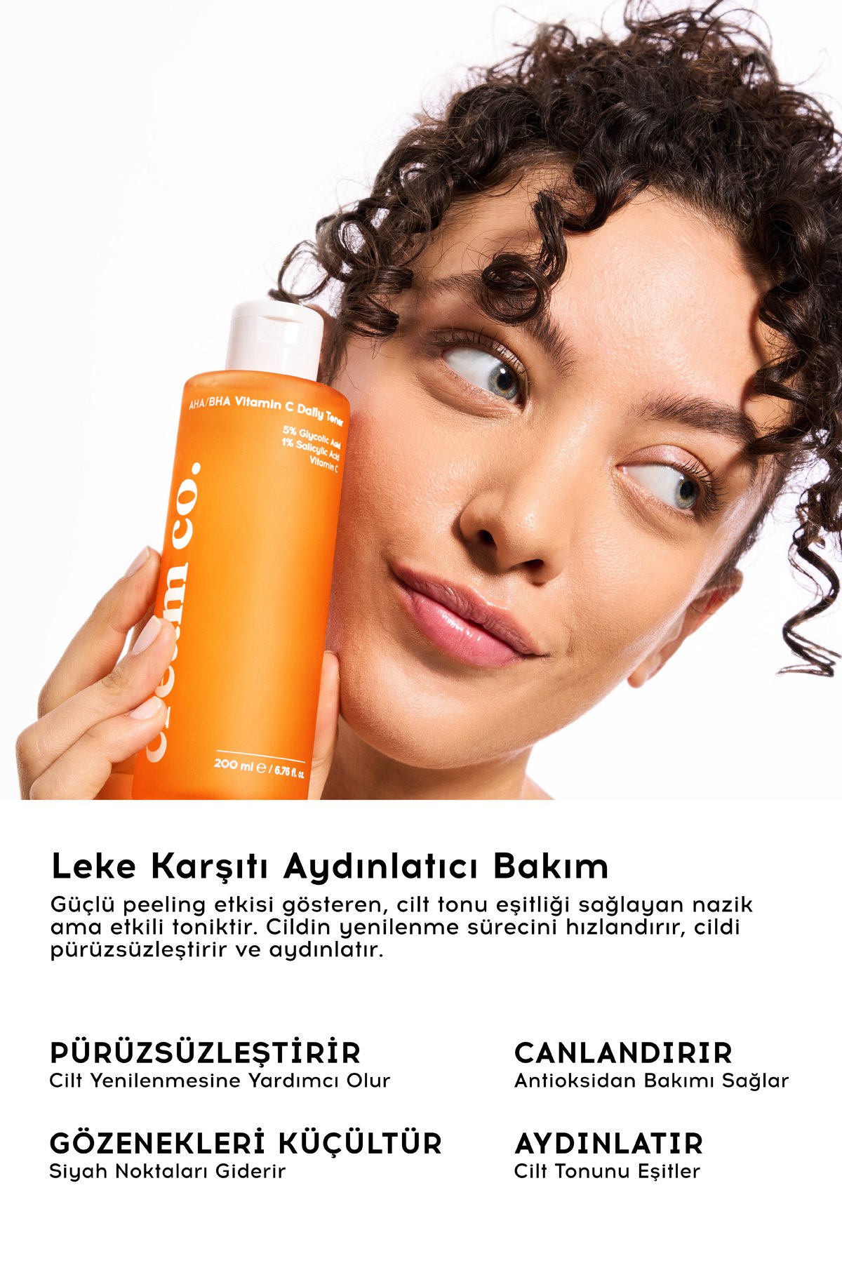 AHA/BHA Vitamin C Daily Toner