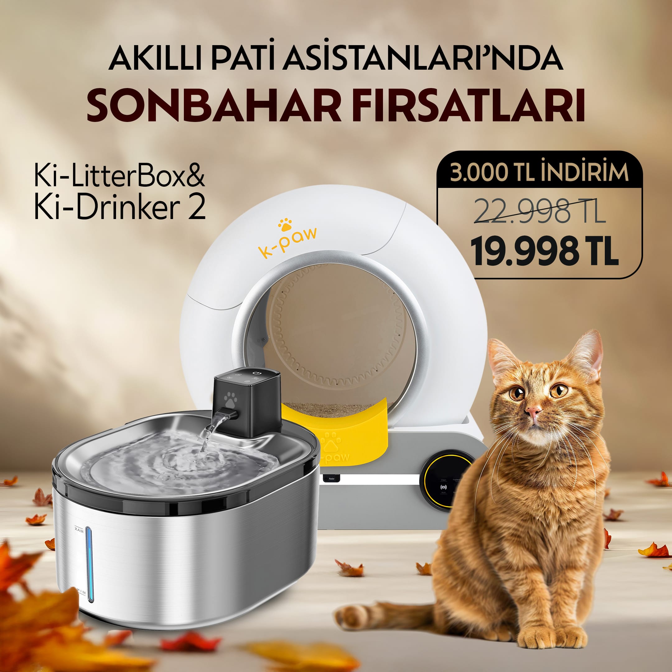 Ki-LitterBox & Ki-Drinker 2
