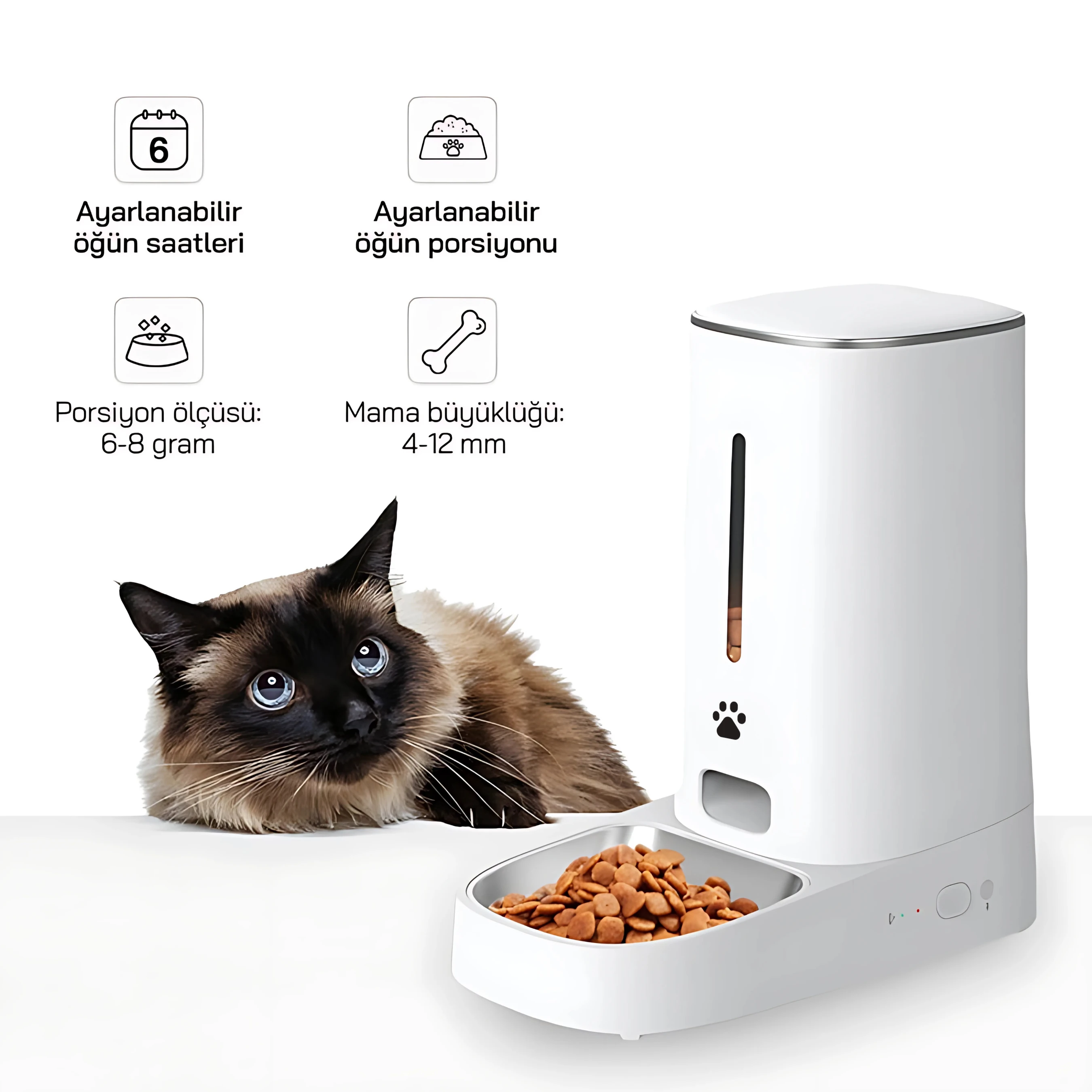 Ki-Feeder Kablosuz Akıllı Mama Besleyici