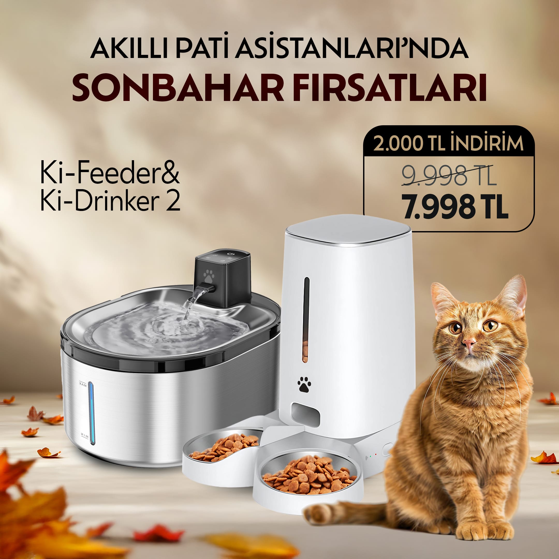 Ki-Drinker 2 & Ki-Feeder 