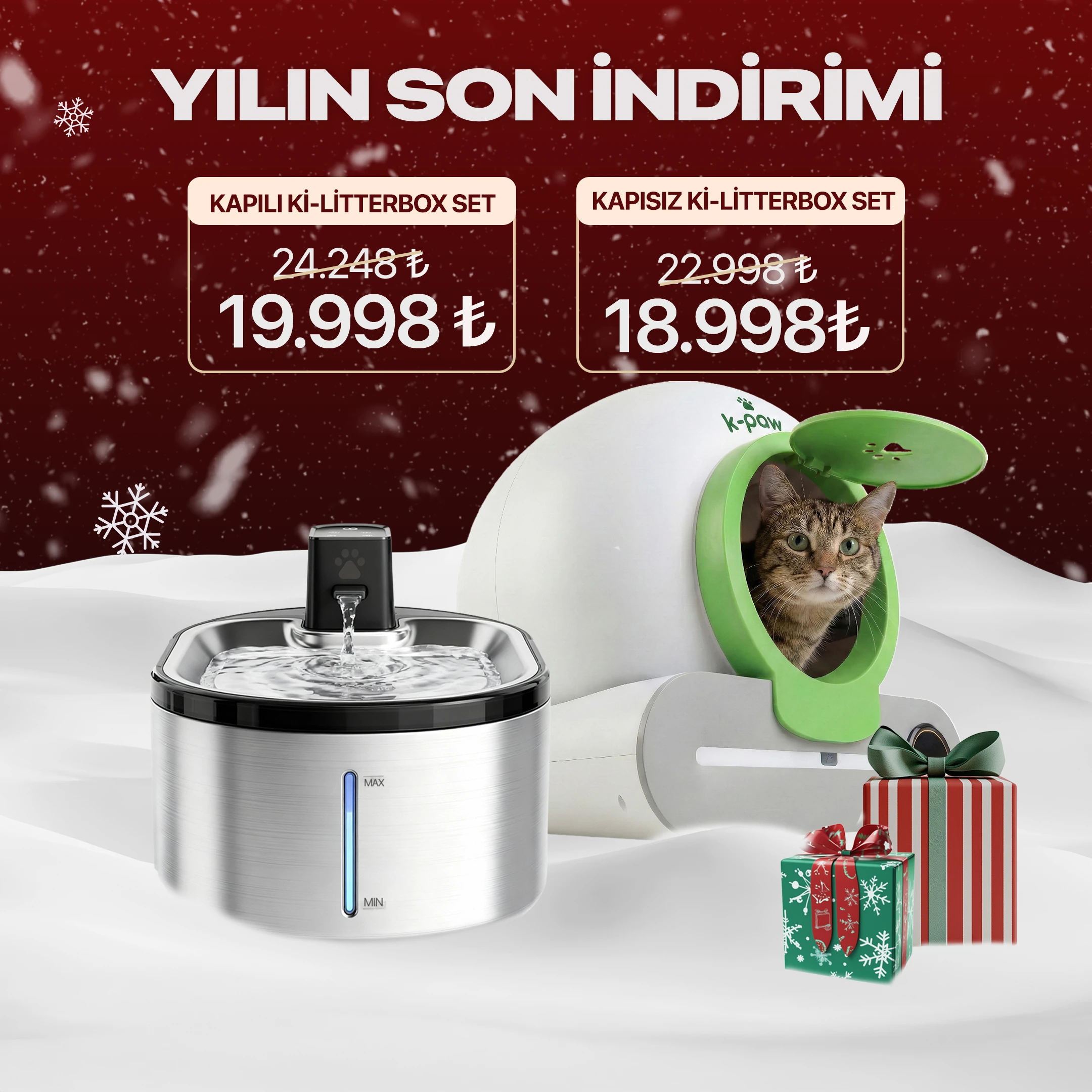 Ki-LitterBox & Ki-Drinker 2