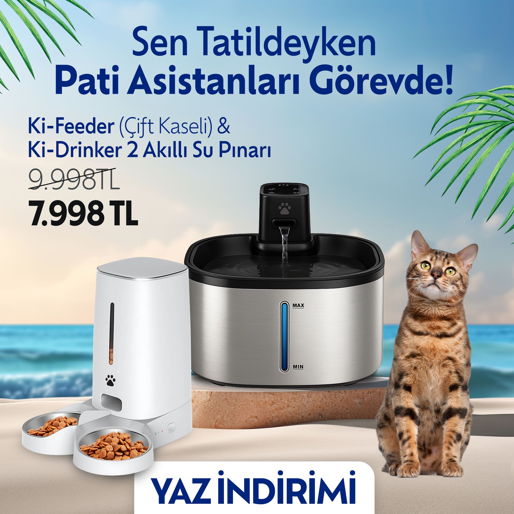 Ki-Drinker 2 & Ki-Feeder 