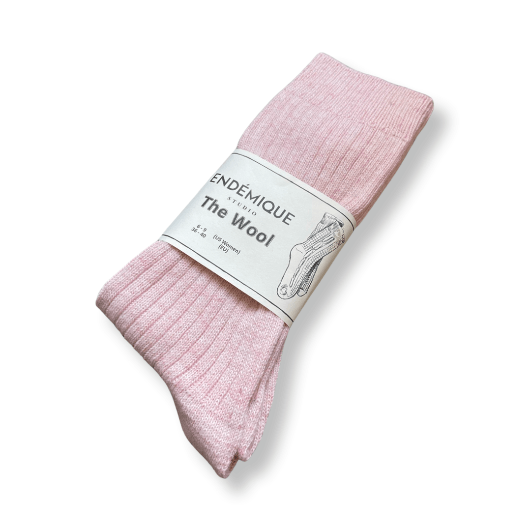 Endémique Studio The Wool VL Blush-Kadın Çorap