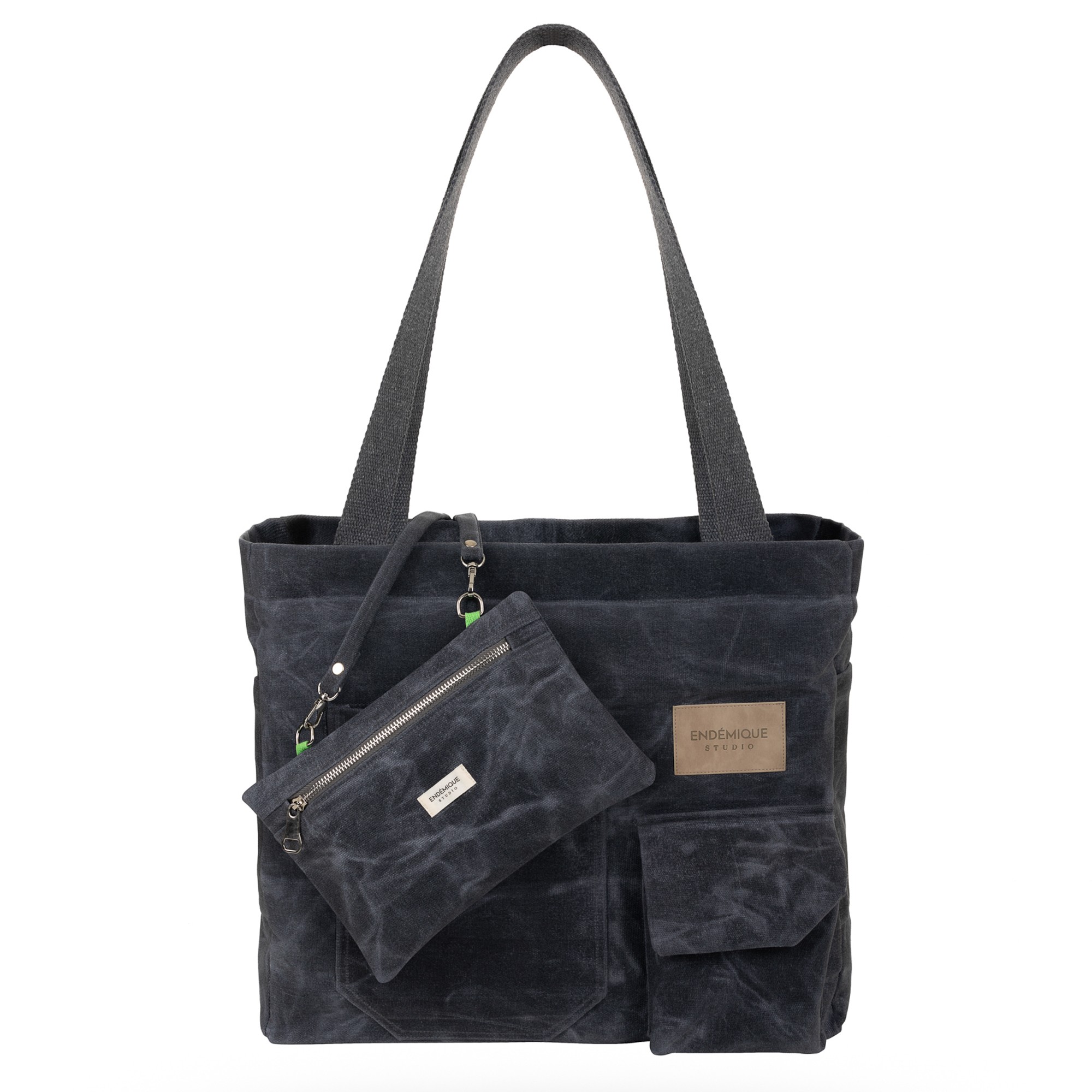 Endémique Studio La Lune Tote Bag Graphite