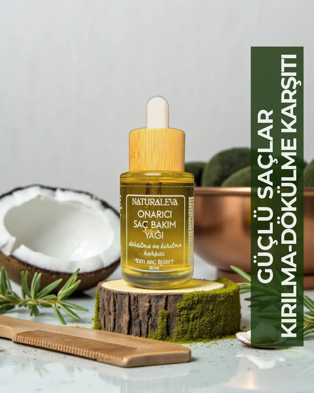 Onarıcı Saç Bakım Yağı (30ml)