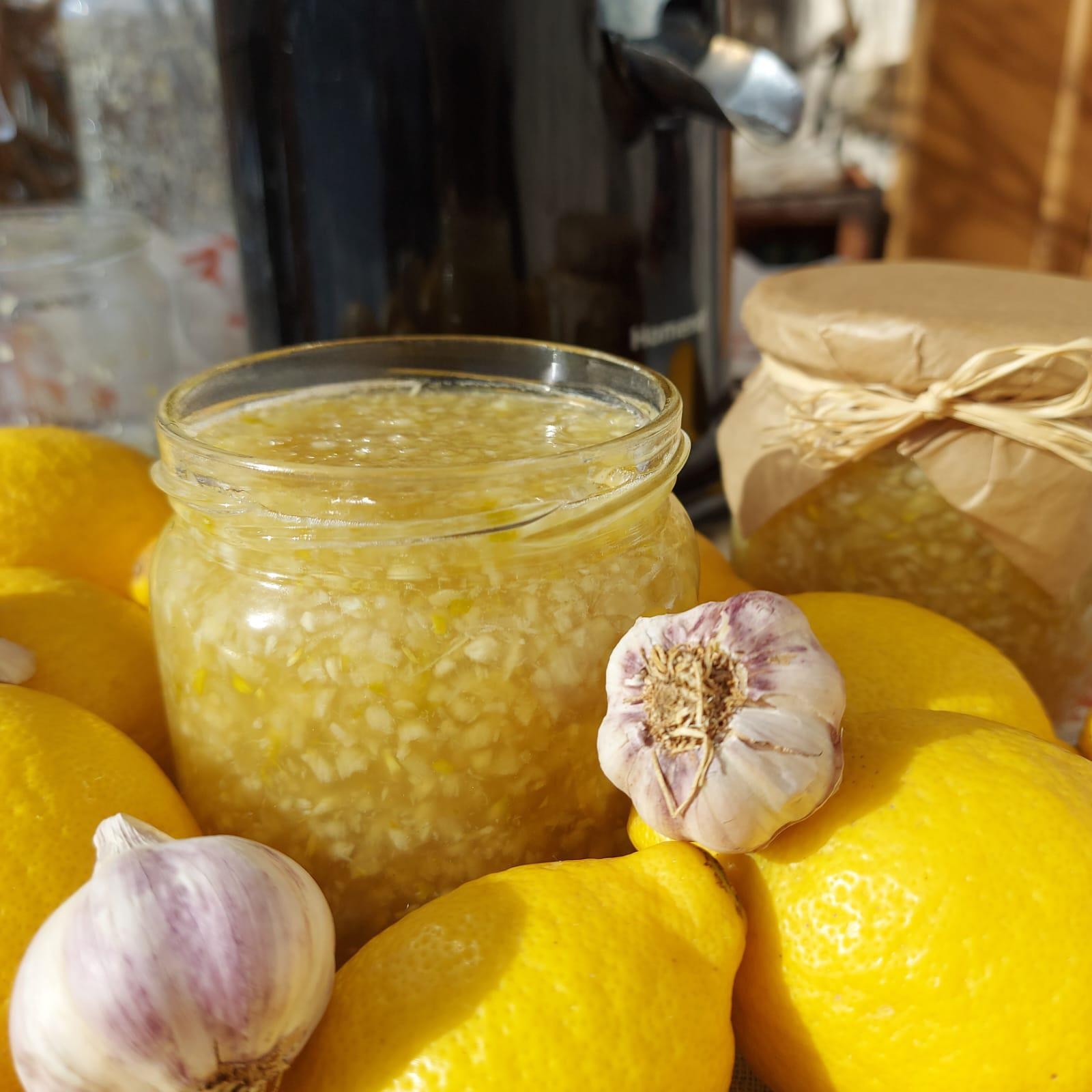 Bal / Sarımsak / Limon Kürü