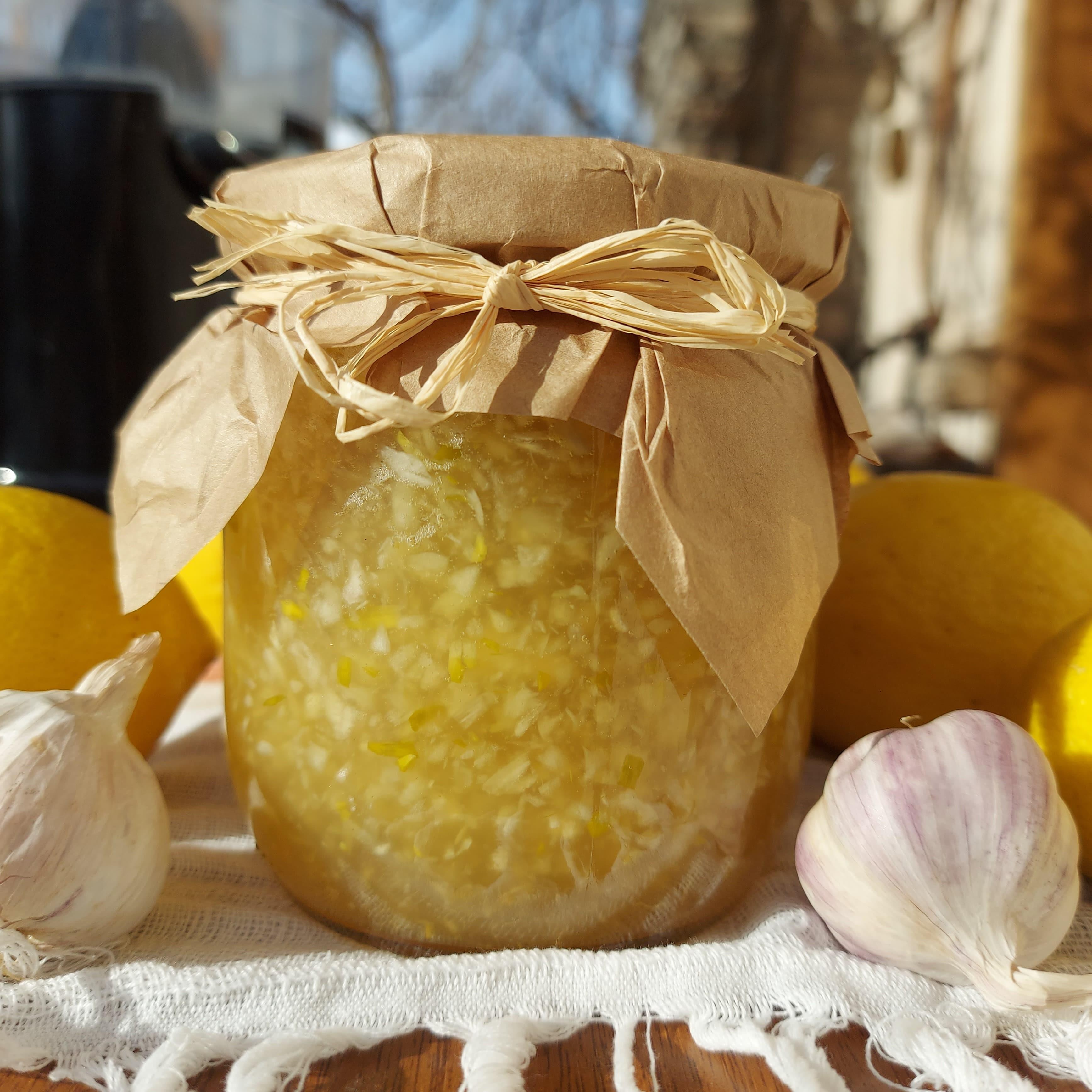 Bal / Sarımsak / Limon Kürü