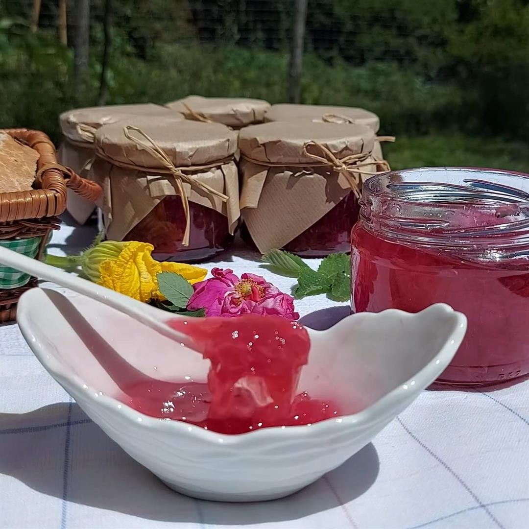 Isparta Gül Reçeli (Kaya Şekeri İle) - (400gr)