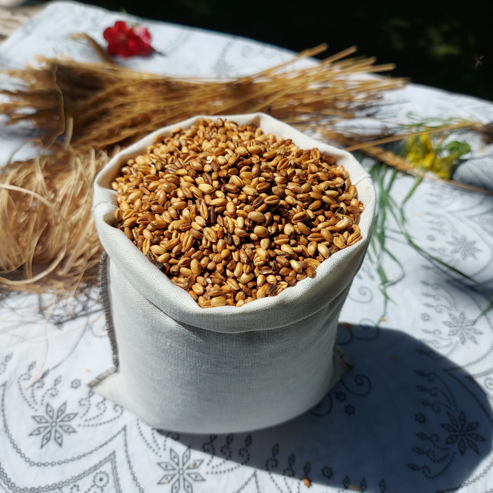 Ata Tohumu Zerun Buğday Kavurgası (1kg)