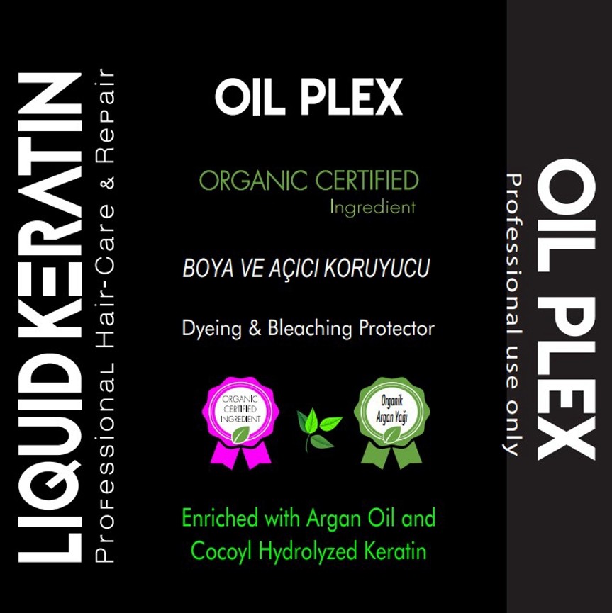 Saç Rengini Yakmadan Açmak İçin Oil Plex 500 ml Kuaför Boy Olaplex Muadili