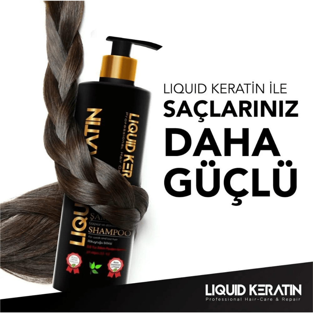 Yoğun Bakım Dökülme Önleyici ve Onarıcı Keratin Şampuanı