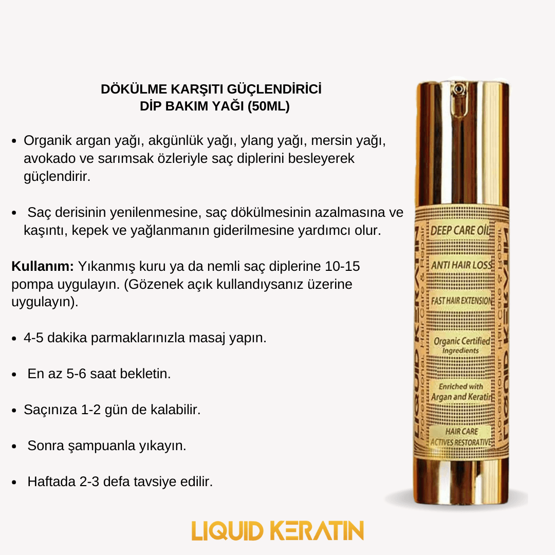 Saf Keratin Serum Sprey (50ML)