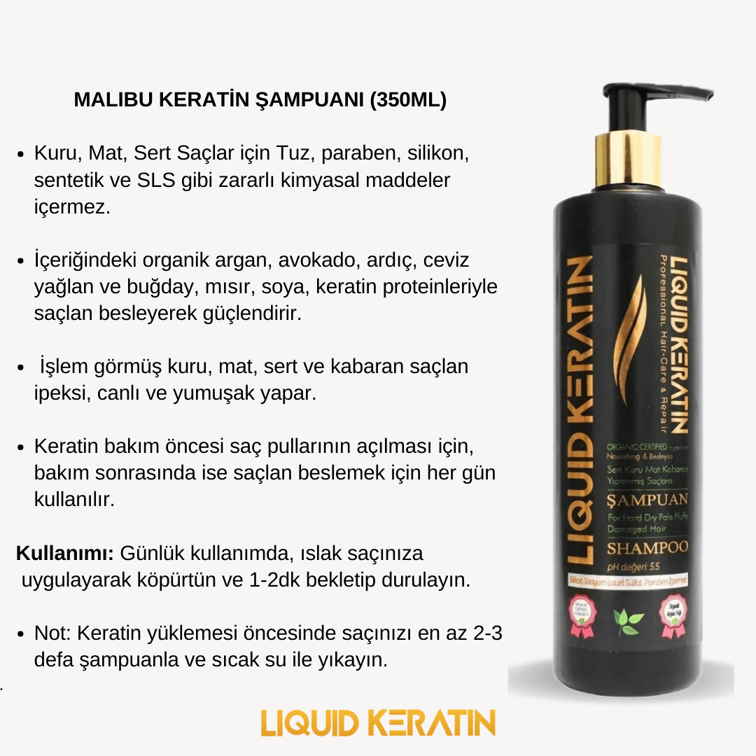 Ekstra Yanan Yıpranan (Onarıcı+Düzleştirici) Keratin Bakım Seti