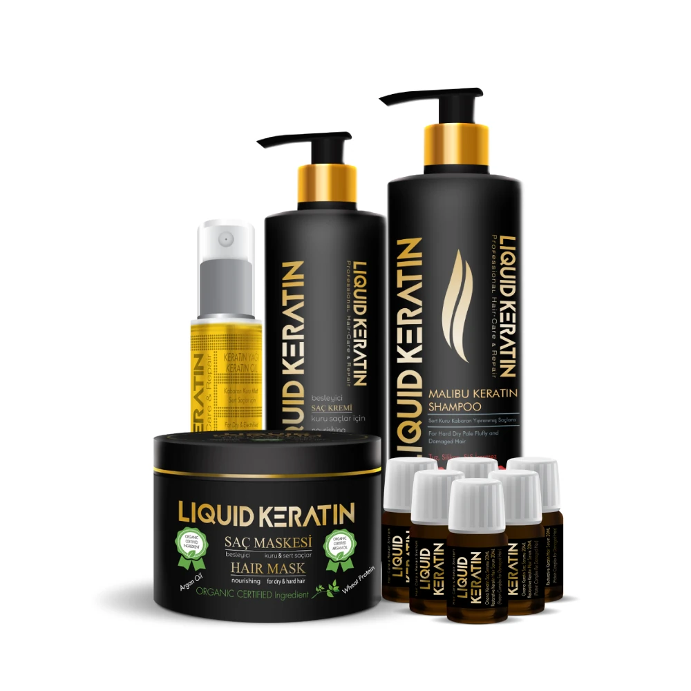 Keratin Saç Bakımı Seti Garantili 2