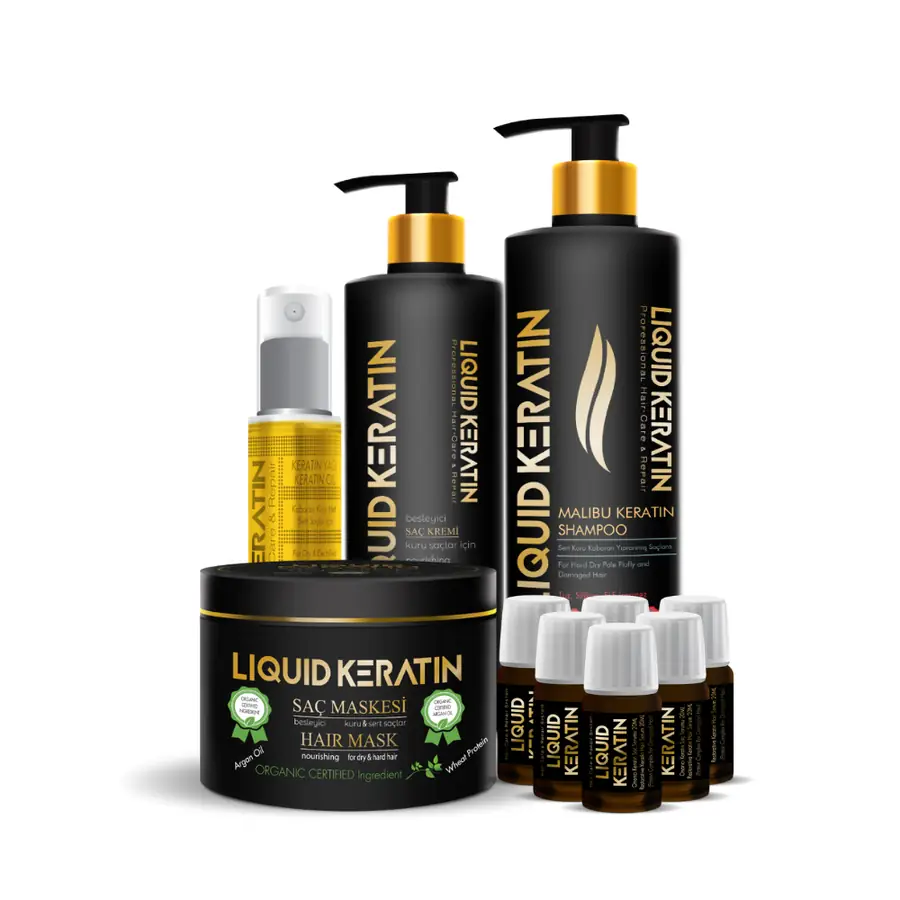 Keratin Saç Bakımı Seti Garantili 2
