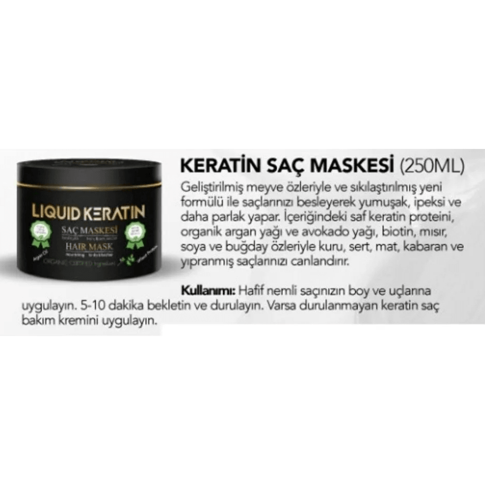 Evde Keratin Bakımı - Süper Set (Şampuanlı)