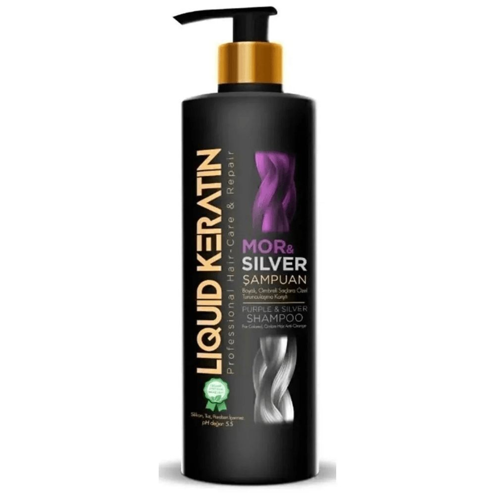 Keratinli Mor & Silver Saç Bakım Şampuanı 350 ML