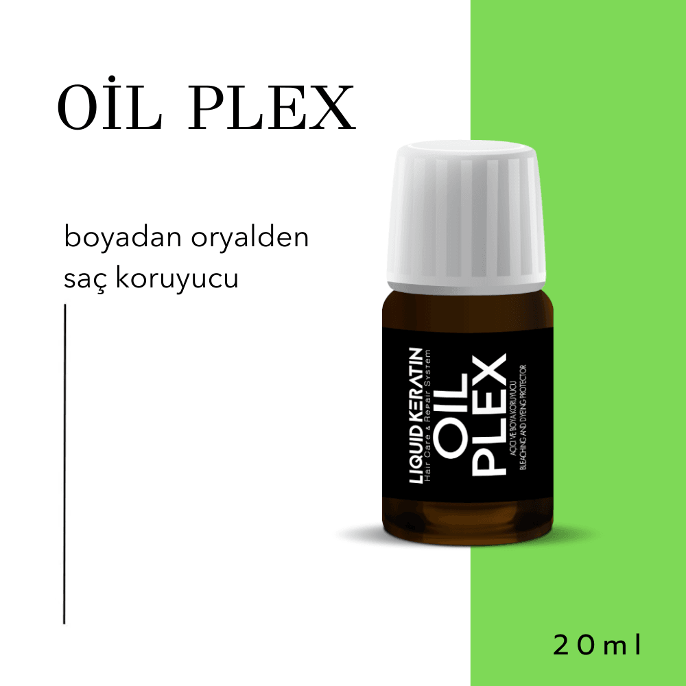 Boyadan Oryalden Saç Koruyucu Oil Plex (20 ml) - Yakmadan Evde Koyu Renk Açma