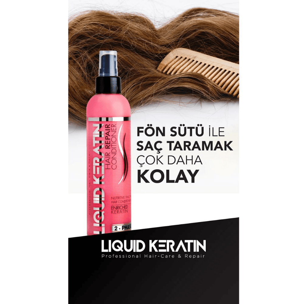 Keratin Fön ve Nem Sütü Çilekli (250 ML)