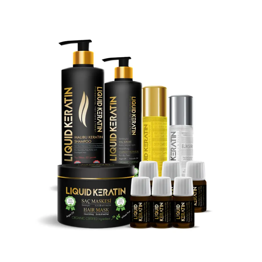 Saç Botoksu Plus Keratin Bakım Yükleme Seti
