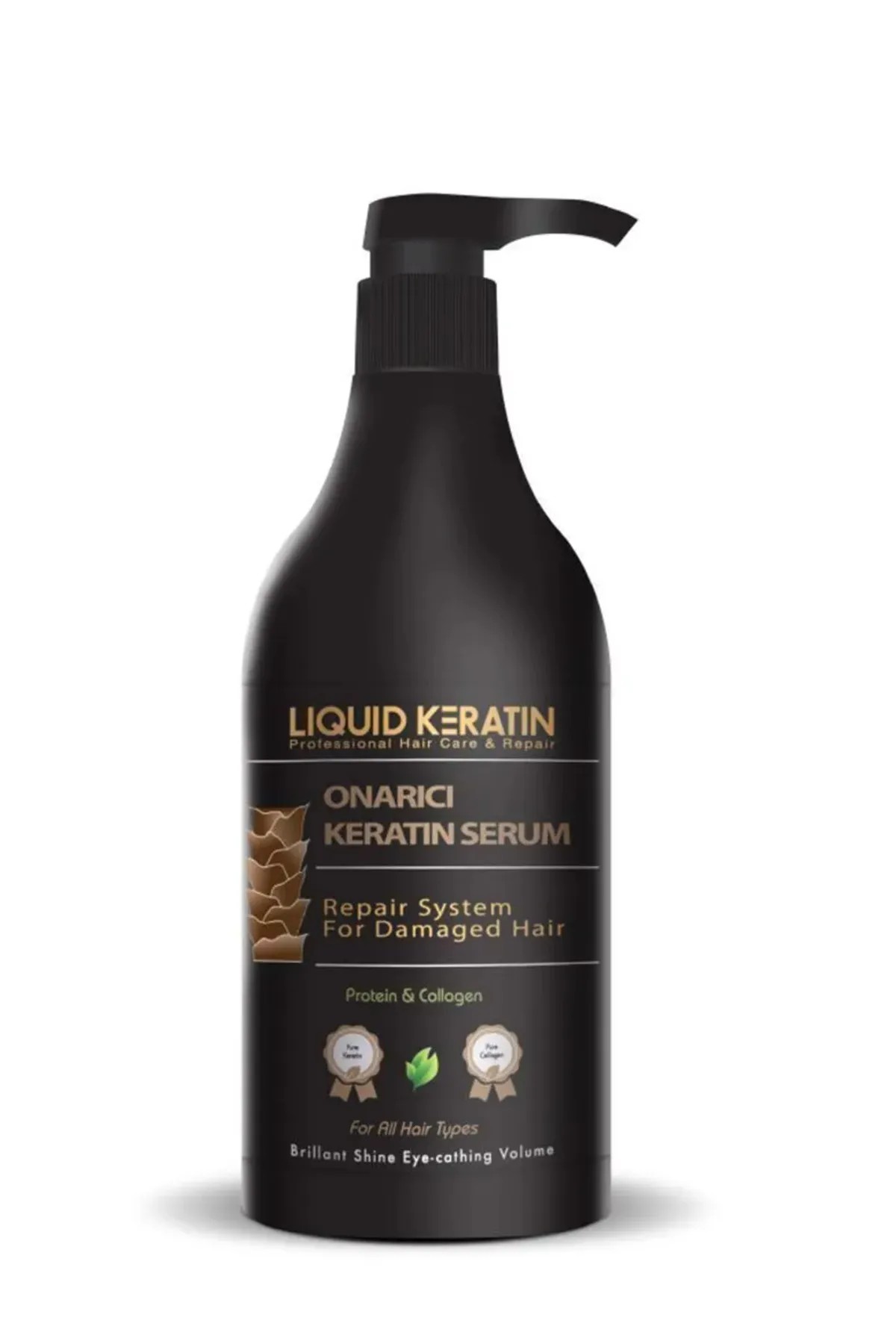 Onarıcı Saf Keratin Saç Bakım Serumu 500 ml