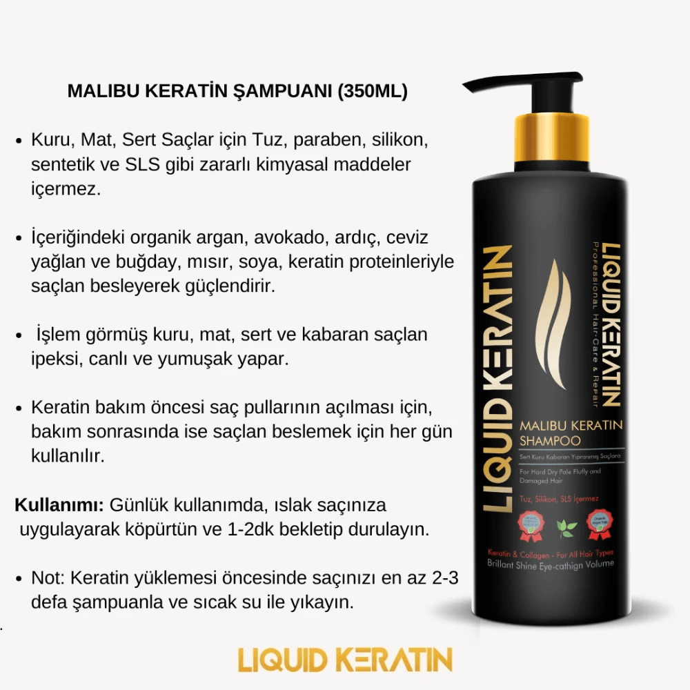 Keratin Saç Dökülme Önleyici 3'lü Set