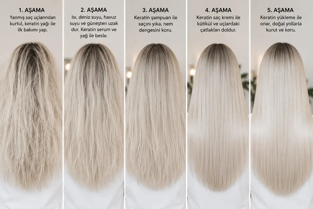 Yanmış Saç Bakımı, keratin, keratin nedir, keratin bakım, yanmış saç, yanan saç, yanan saç nedir, yanan saça bakım, yanmış saça bakım, yıpranan saç, yıpranmış saça bakım, evde yanan saça bakım, yanan saç bakımı, yanan saç düzelir mi, açıcıdan yanmış saç, oryalden yanmış saç, fönden yanmış saç, ısıdan yanmış saç, düzleştiriciden yanmış saç, ombreden yanmış saç, yanan saç görüntüsü, yıpranmış saça ne yapılır, yanan saça mucize, en iyi yanan saça bakım, yanan saça tedavi, yanan saça ne yapılmalı, yanan saça çözüm,