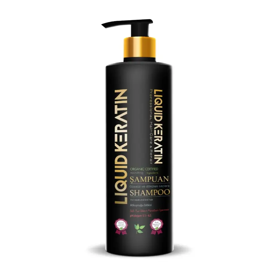 Sülfatsız Tuzsuz Keratin Şampuanı 350 ML