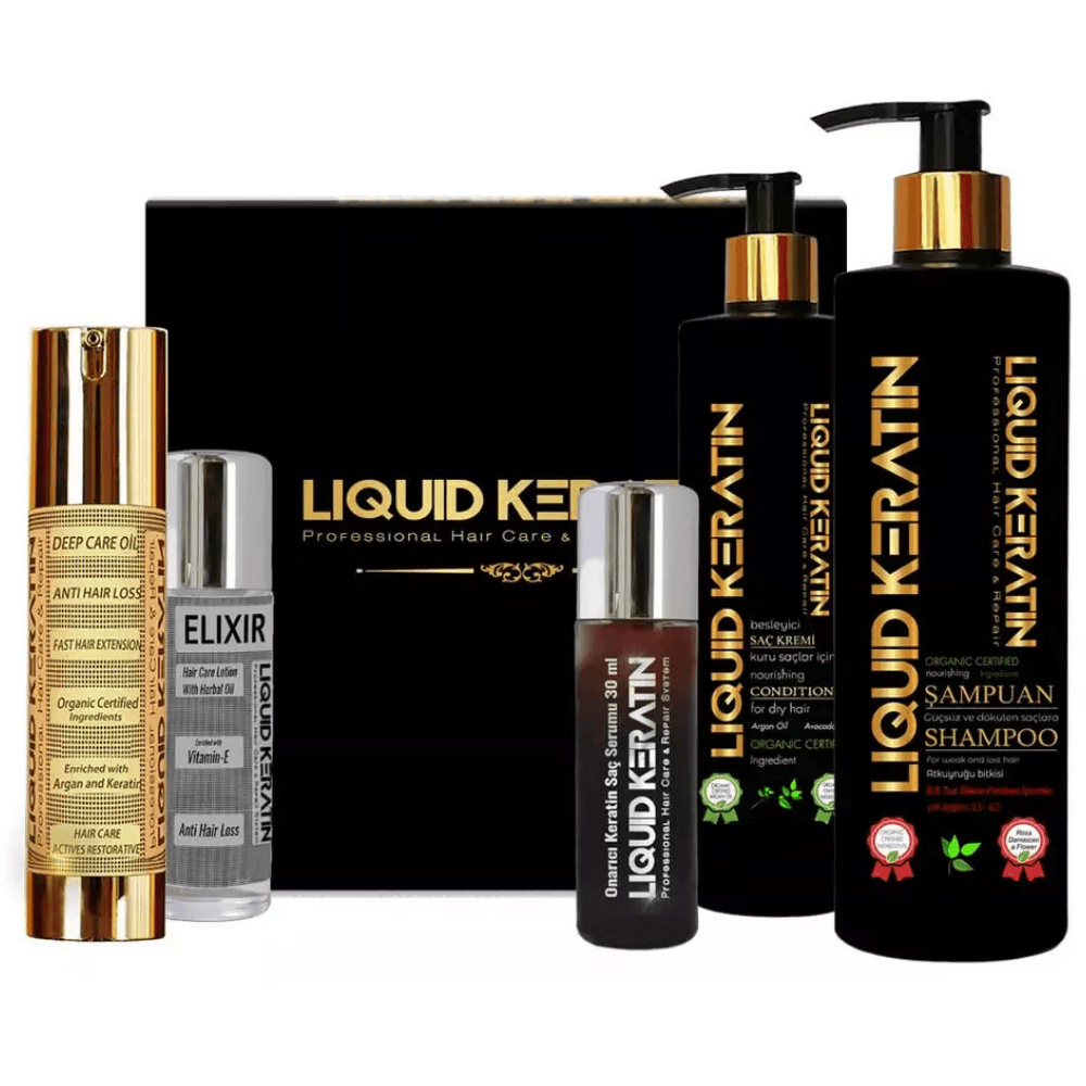 Keratin Dökülme Önleyici 5'li Ultra Set