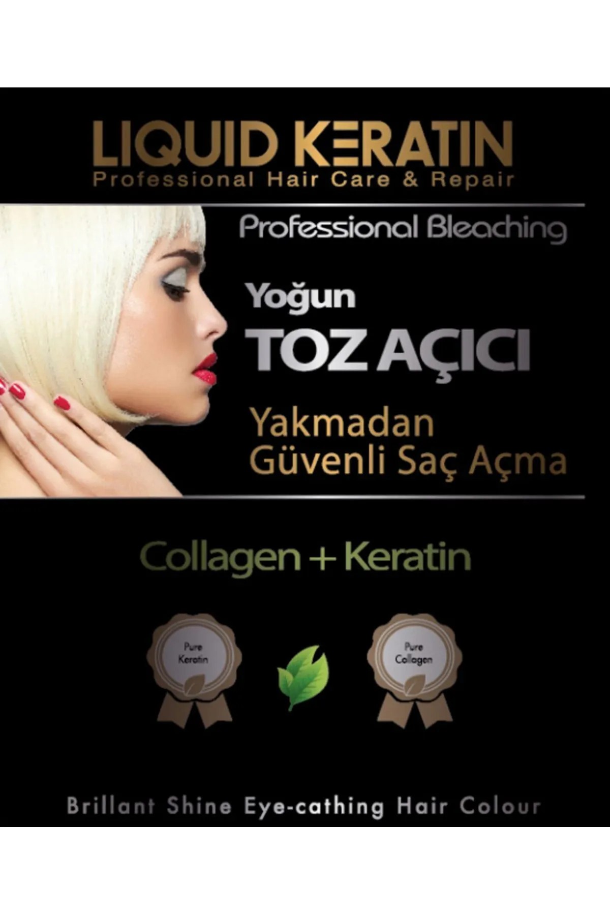 Yoğun Gri Toz Açıcı 500 ml Yakmadan Saç Açma