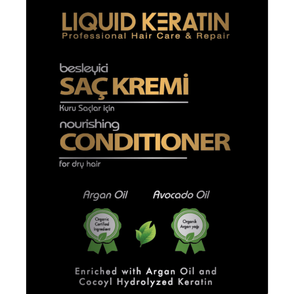 Keratin Kremi 500 ml Yıpranmış Kuru Saçlar İçin Nemlendirici Onarıcı