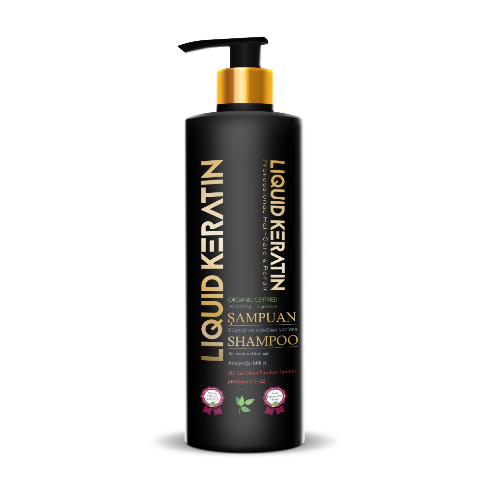 Sülfatsız Tuzsuz Besleyici Keratin Şampuanı (350ML)