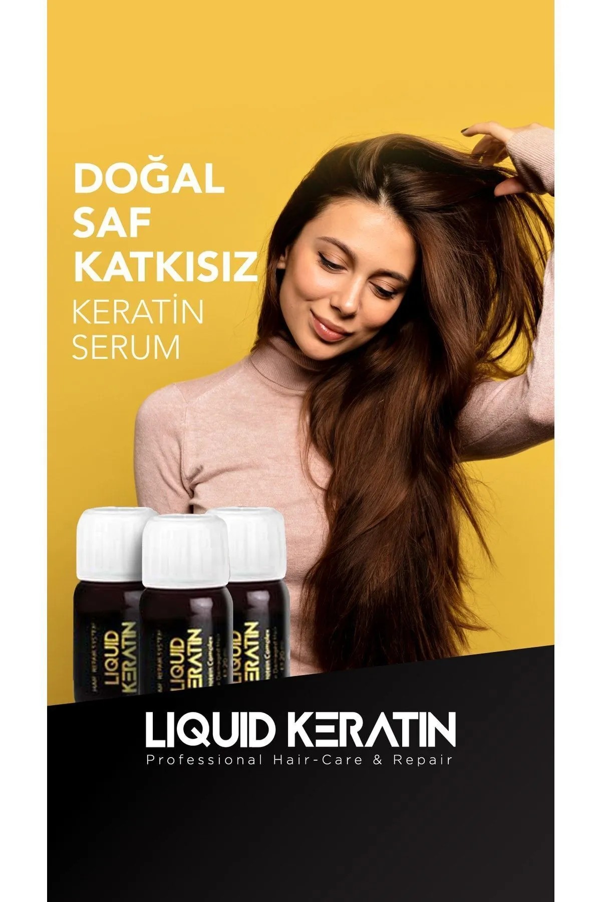 Saf Keratin Serum Seti (6x20ML)