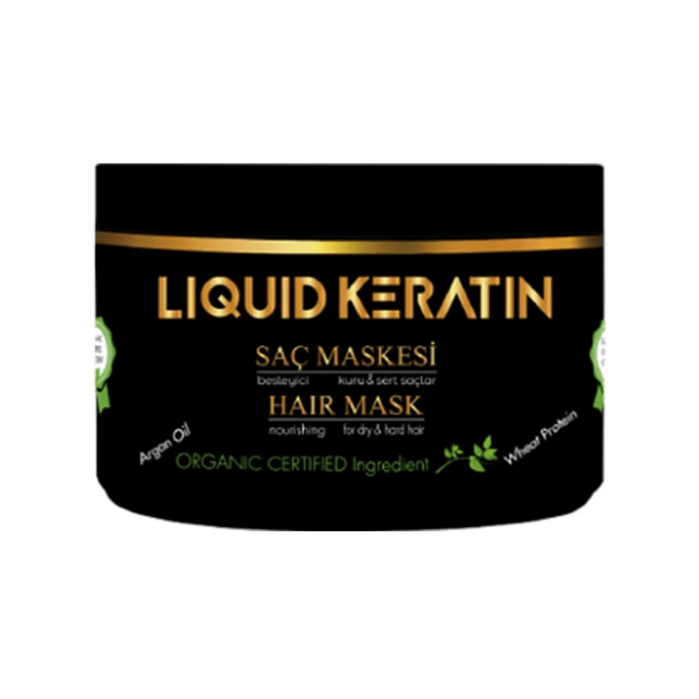 Onarıcı Keratin Saç Maskesi - Yıpranmış Kuru Sert Kabaran Kırık Saçlar İçin (250 ml)