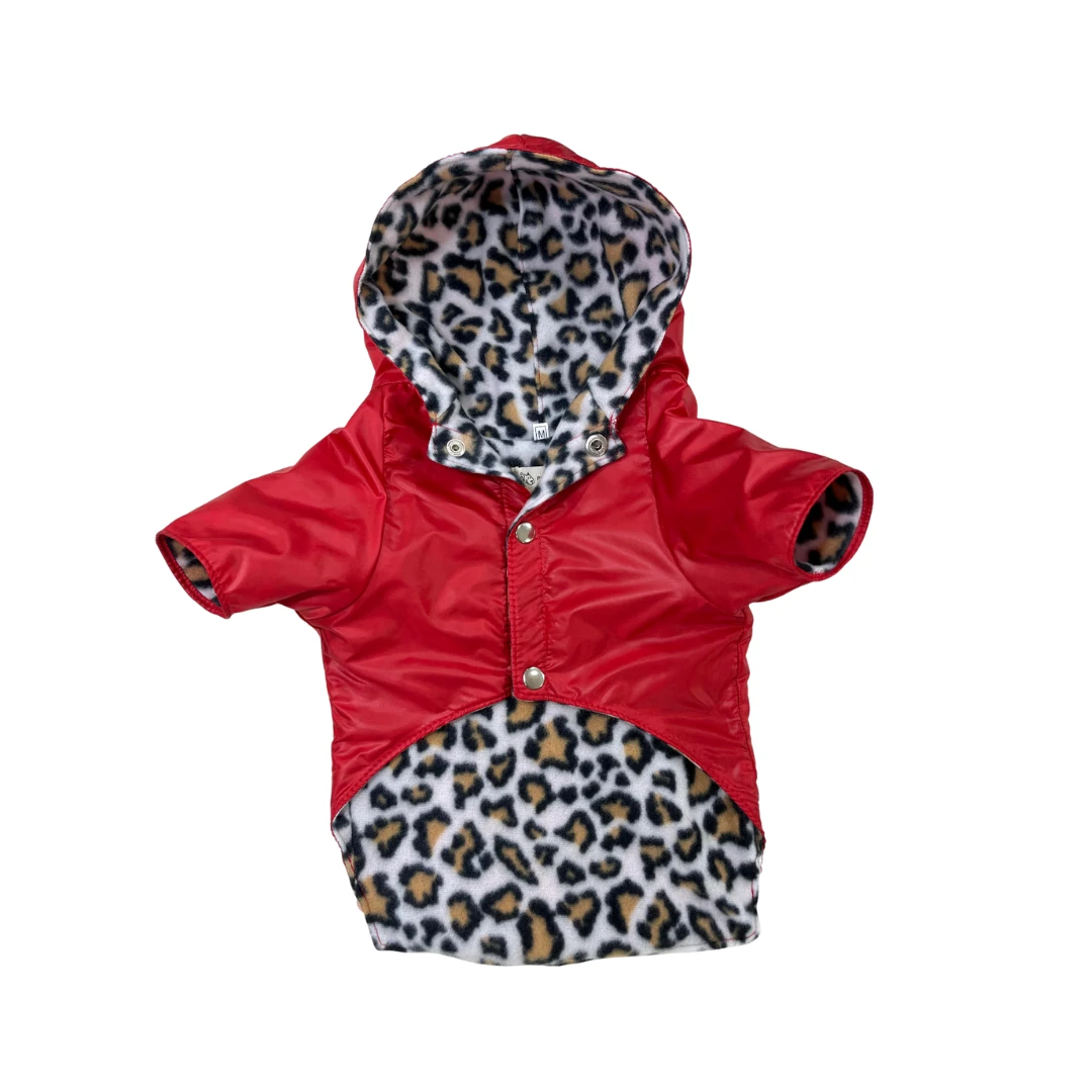 Scarlet - Red Kedi Köpek Yağmurluğu