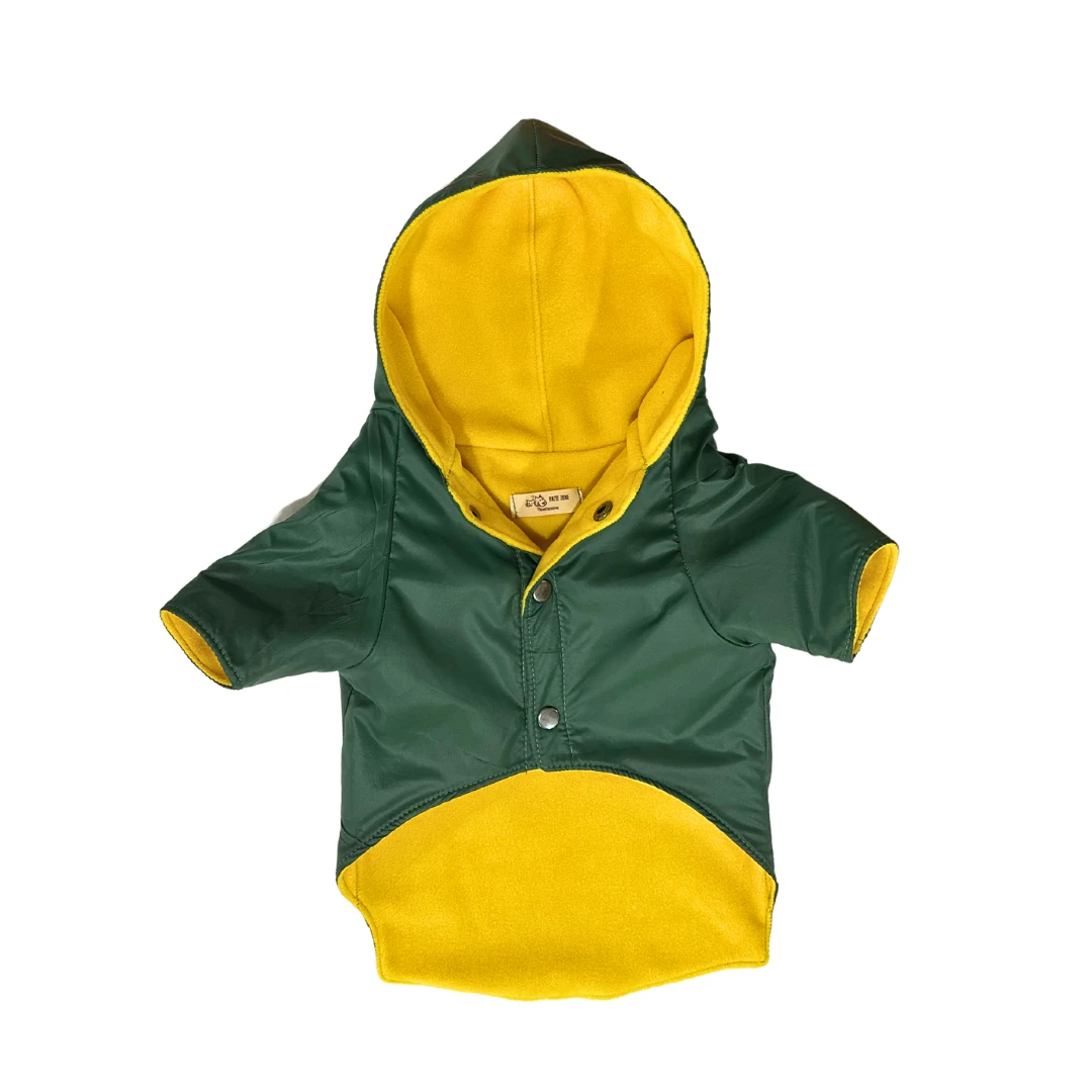 Forest Green - Kedi Köpek Yağmurluğu 