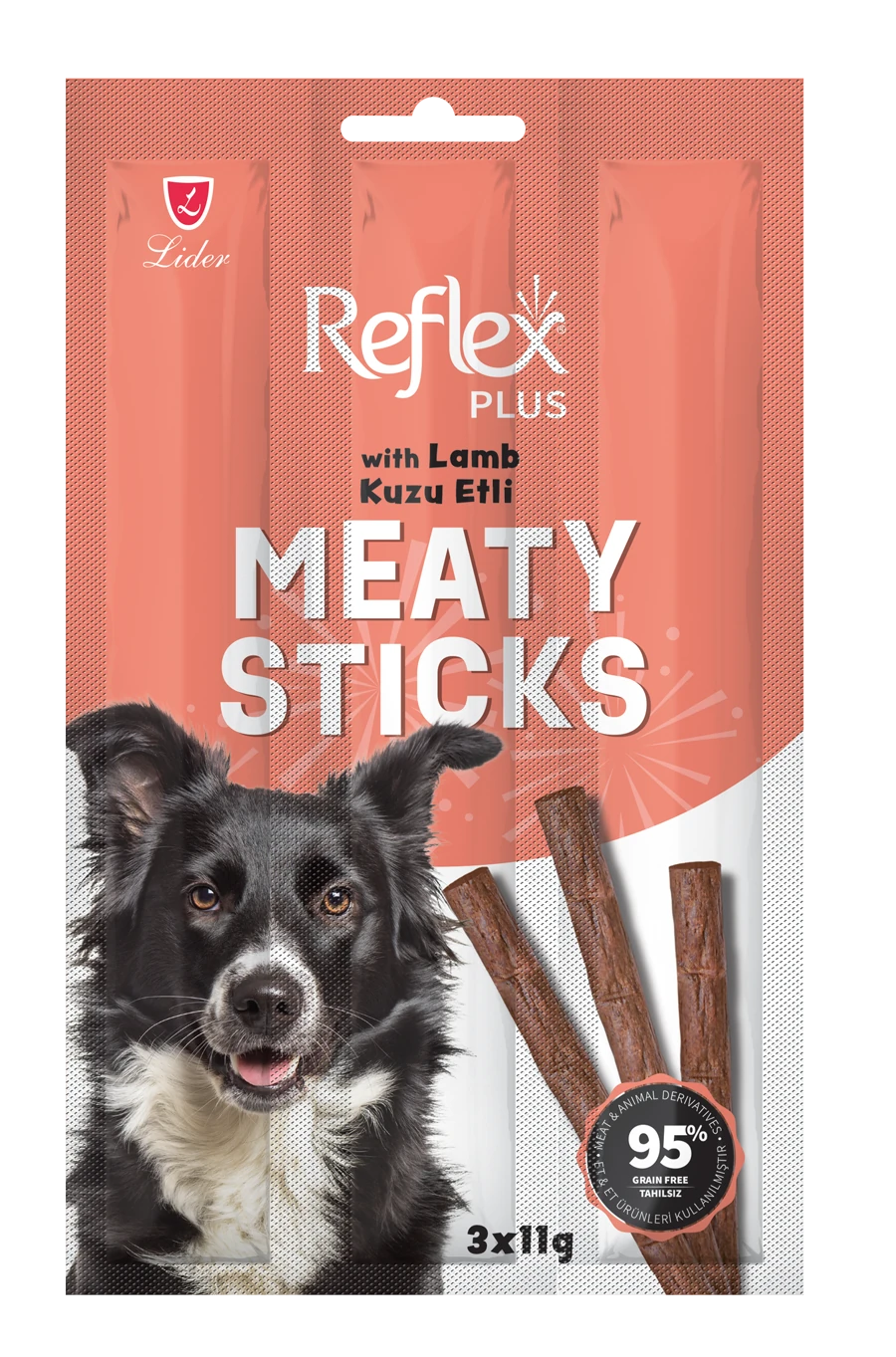 Reflex Plus Meaty Sticks / Kuzu Etli Çubuk