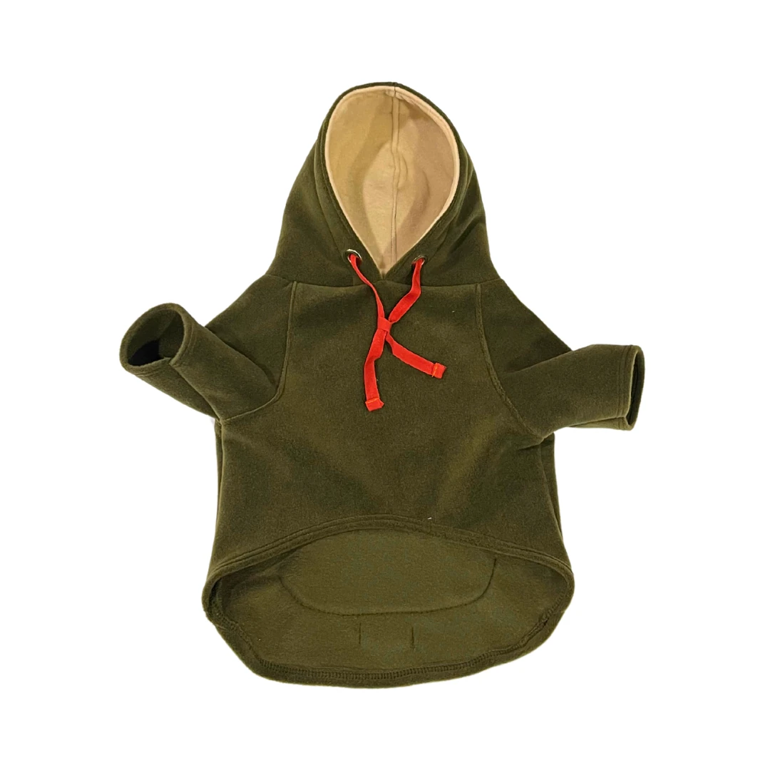 Squirrel Khaki  - Büyük Irk Hoodie