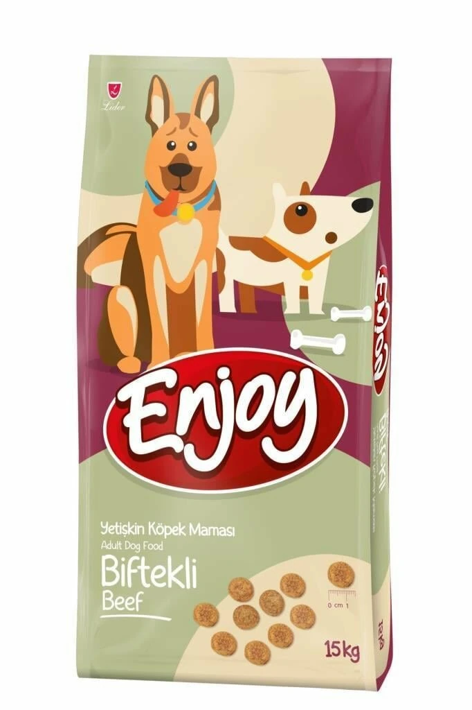 Enjoy - Biftekli Yetişkin Köpek Maması 15kg