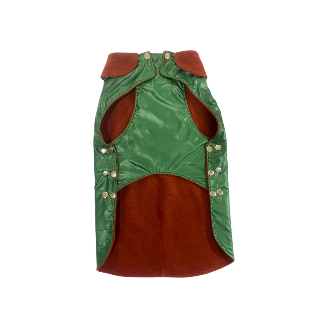 Yeşil Kiremit - Köpek Ceketi 