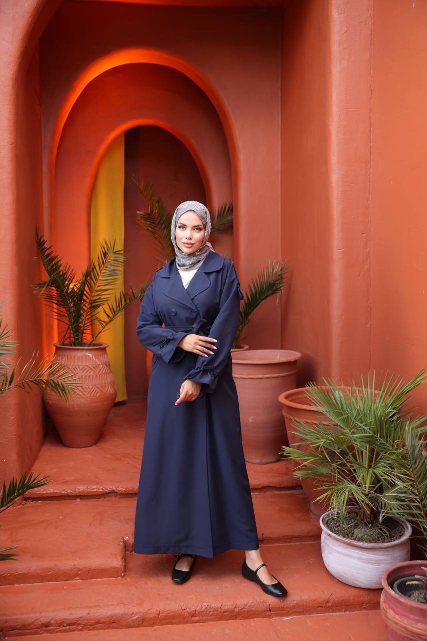 Lacivert Allerli Trenç Ferace